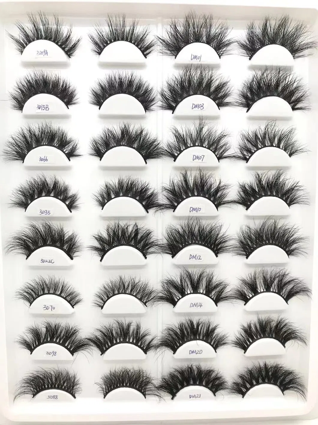 Top Quality False Eyelashes Cruelty Free Mink Fur Lashes