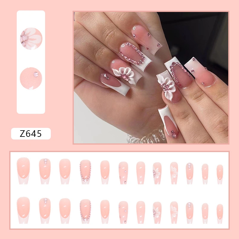 Extension Artificial Fingernails Custom Luxury Press on Nails False Art